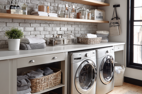 9 Stackable Small Laundry Room Ideas