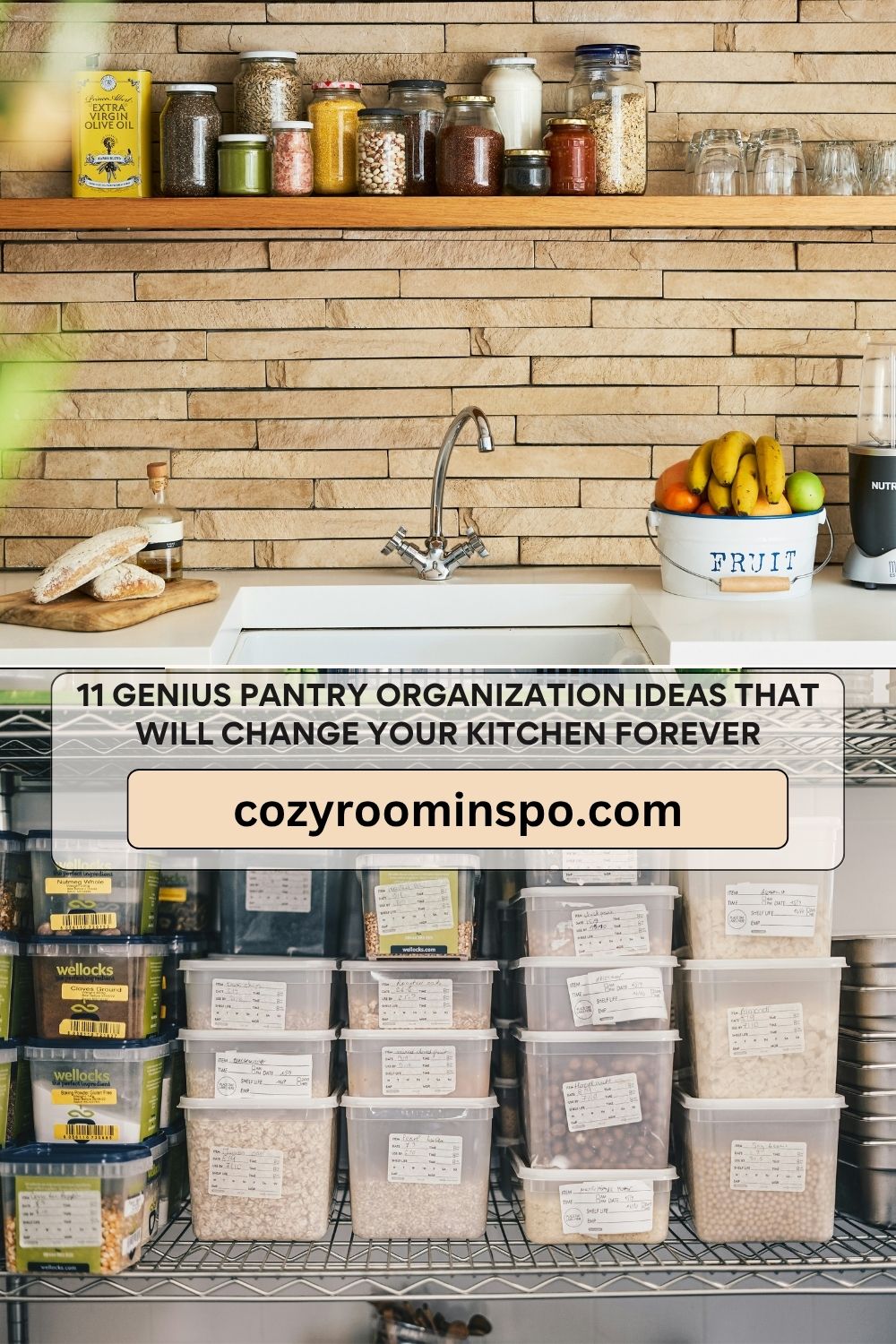11 Genius Pantry Organization Ideas