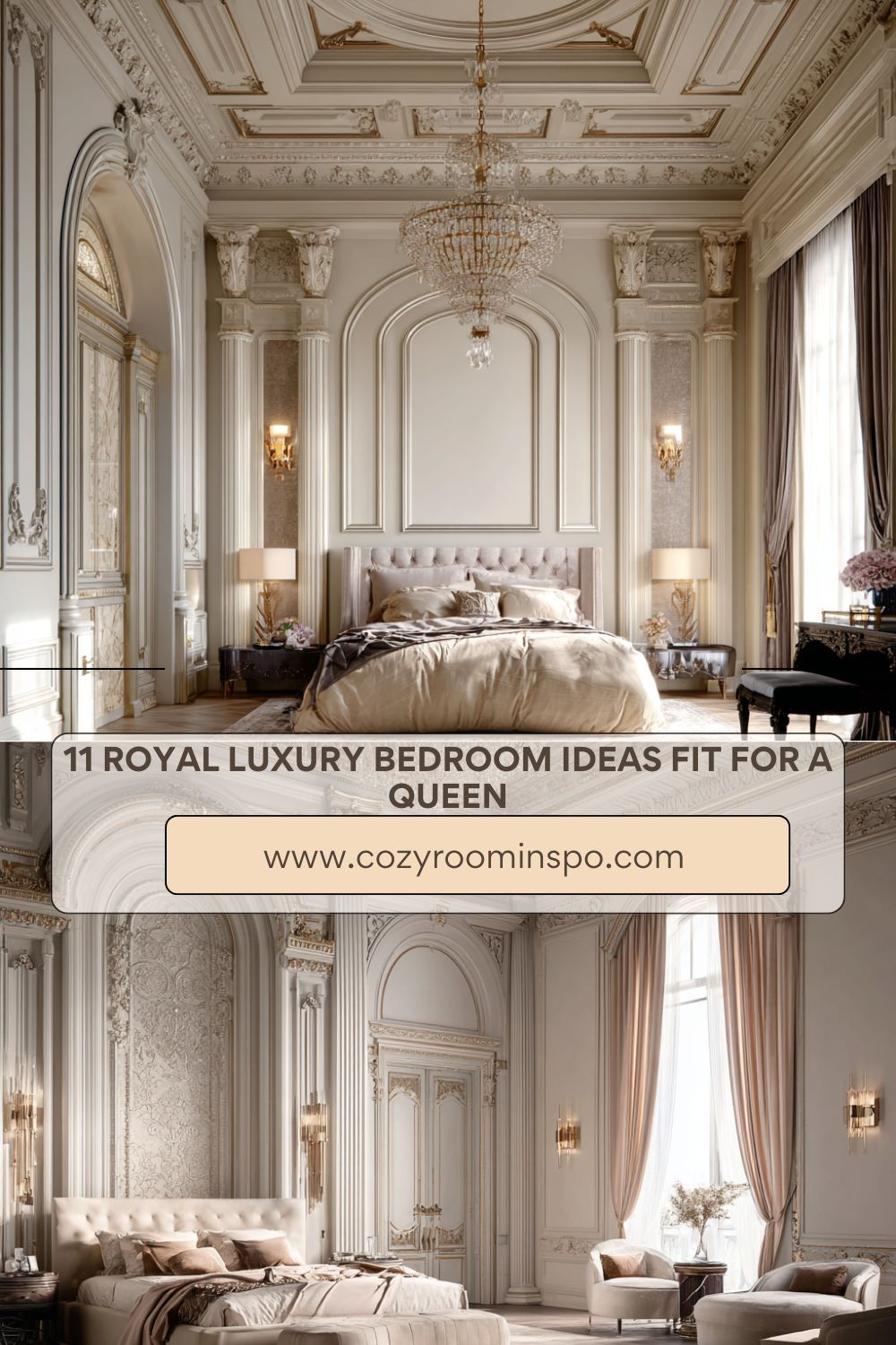 11 Royal Luxury Bedroom Ideas Fit for