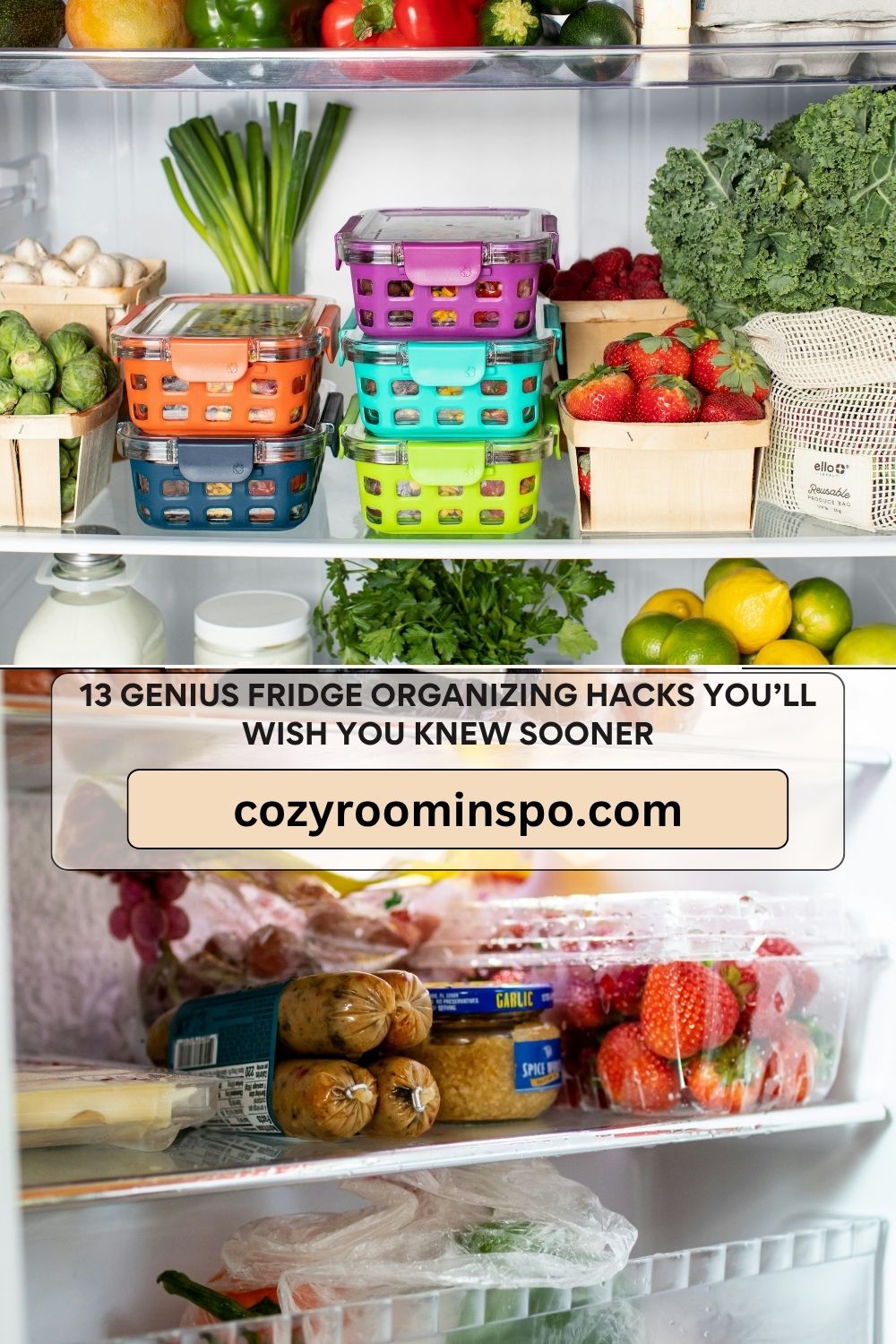 Fridge Organizing Hacks